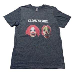 Gildan CLOWNCORE Clown Tee Shirt Gray Sz M